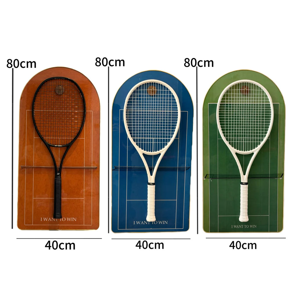 Color Collection Tennis Racket Display Set of 3（Excluding the rackets）
