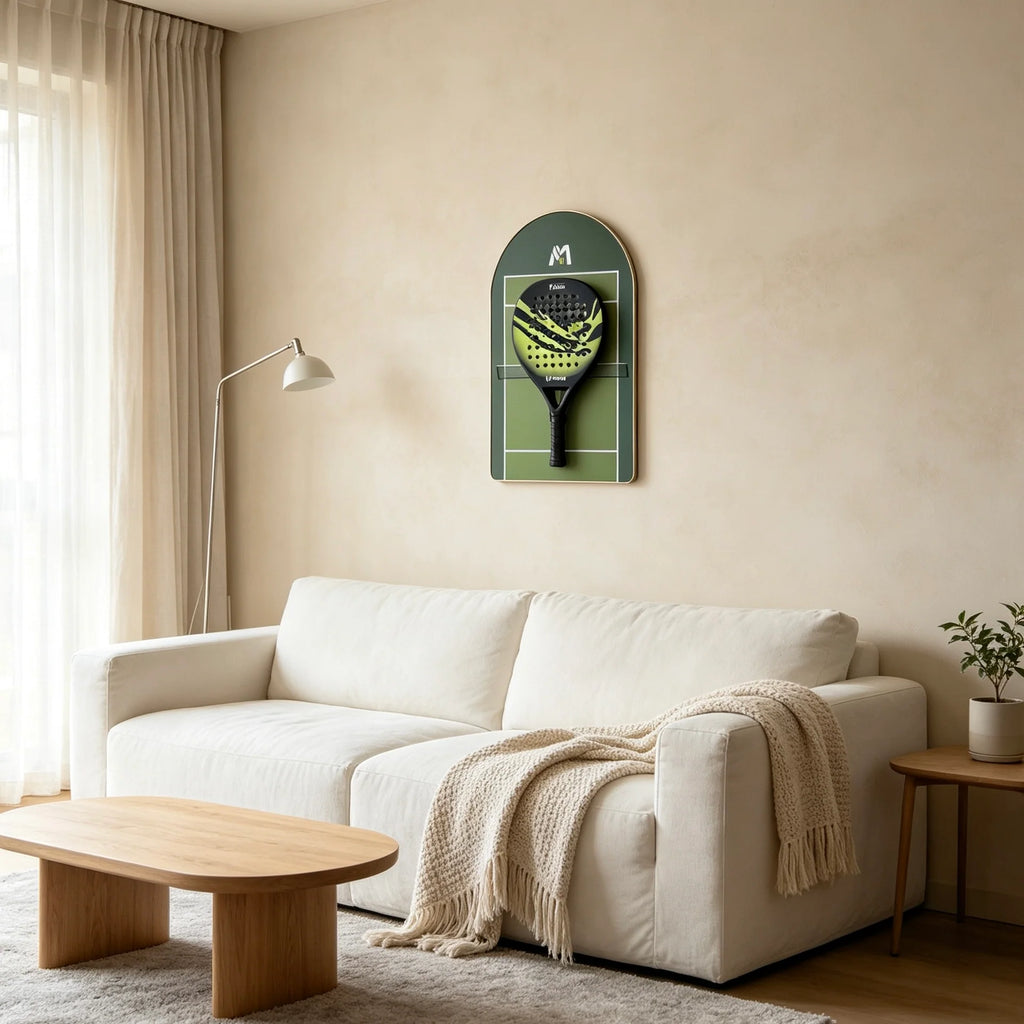 Padel Racket Wall Display Frame – Premium Wall Mount Showcase (Excluding the Racket)