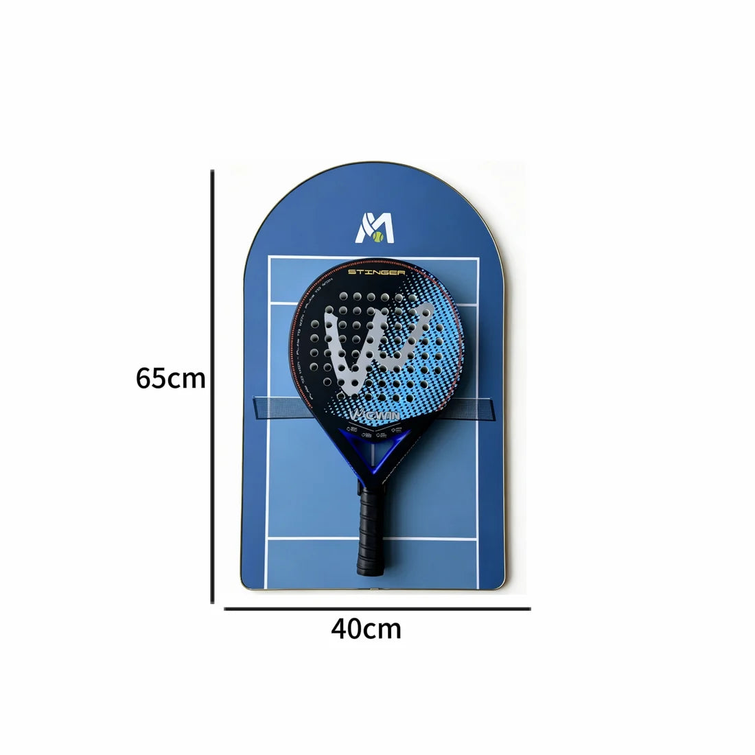 Padel Racket Display Frame – Minimalist Wall-Mounted Showcase (Excluding the Racket)