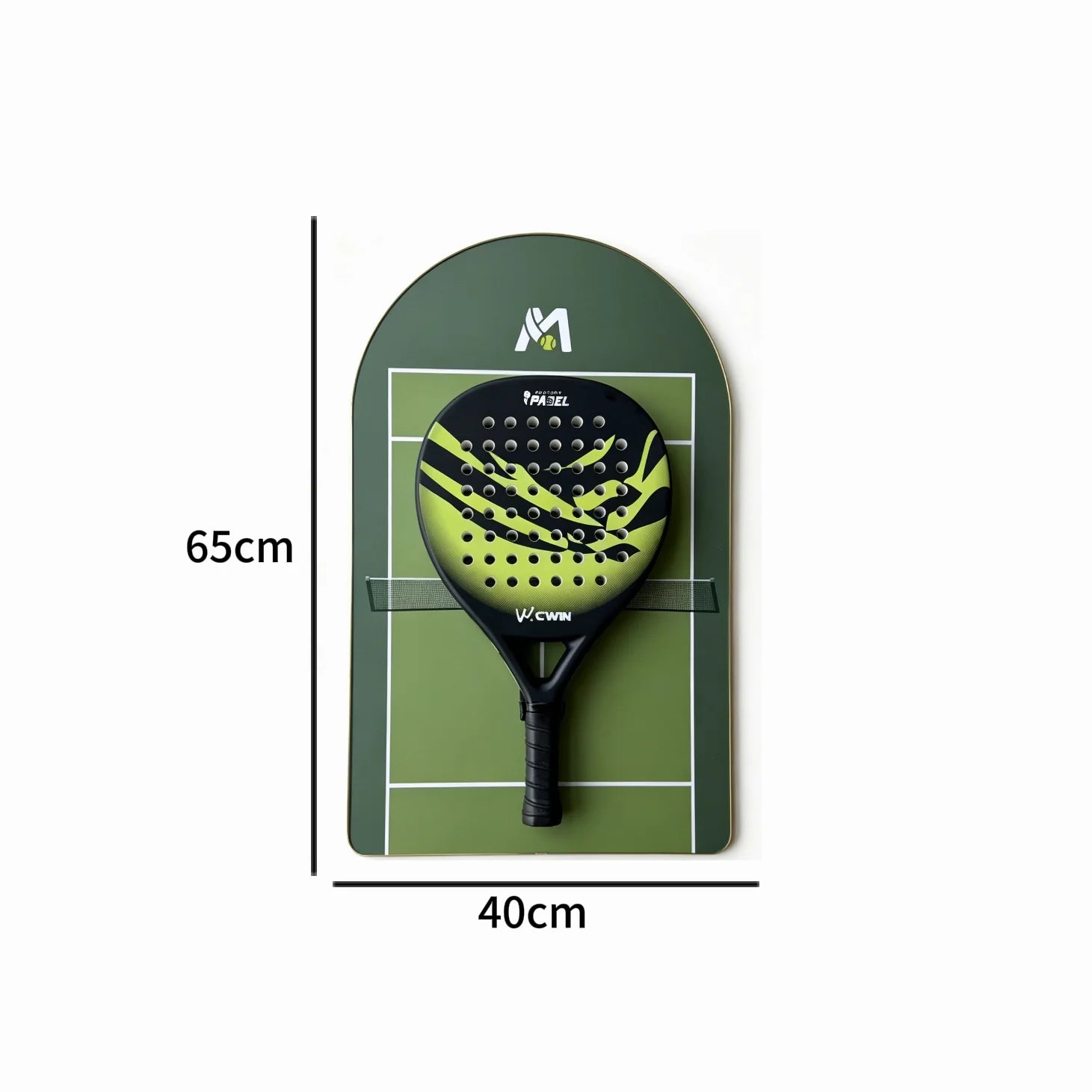 Padel Racket Wall Display Frame – Premium Wall Mount Showcase (Excluding the Racket)