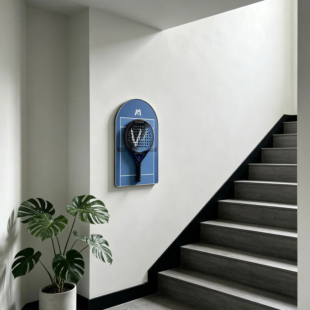 Padel Racket Display Frame – Minimalist Wall-Mounted Showcase (Excluding the Racket)