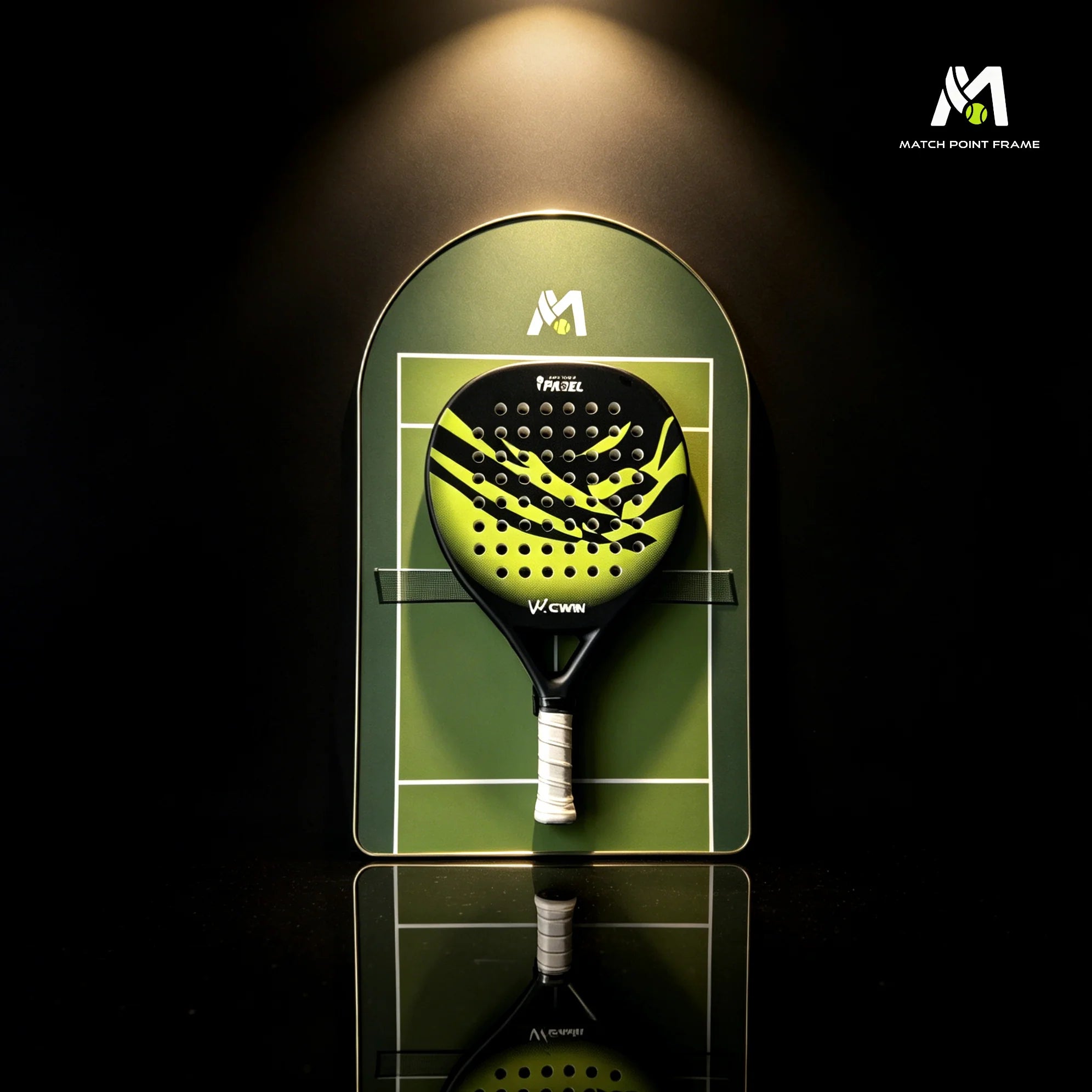 Padel Racket Wall Display Frame – Premium Wall Mount Showcase (Excluding the Racket)