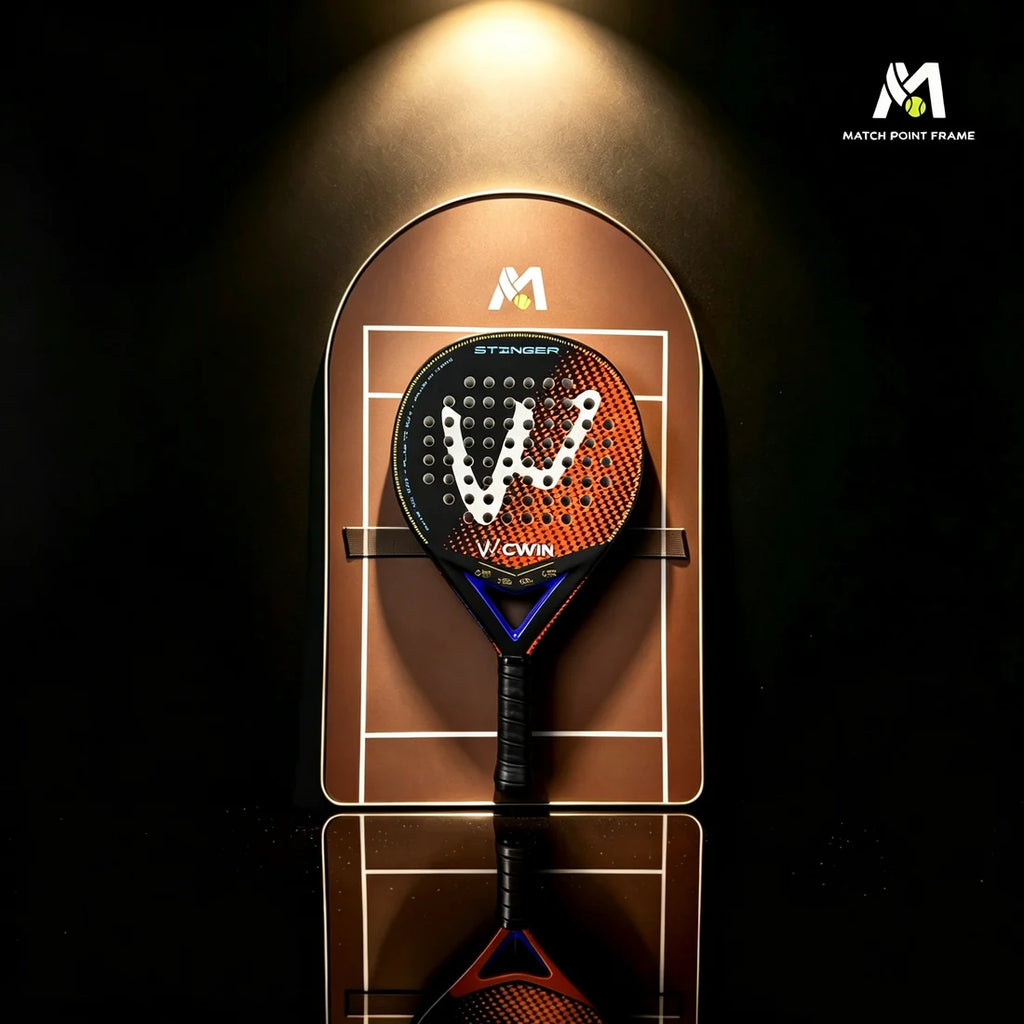Padel Arched Racket Display Frame – Collector’s Wall Decor (Excluding the racket）
