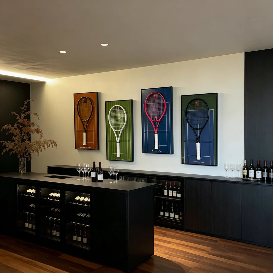 Grand Colors Collection – Tennis Racket Display Frame (Excluding the racket）
