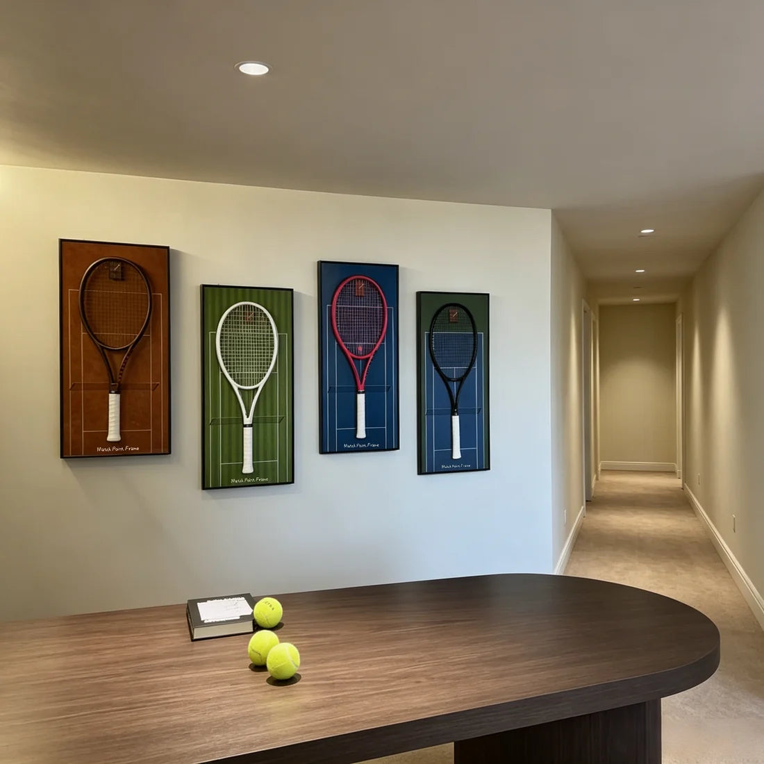 Grand Colors Collection – Tennis Racket Display Frame (Excluding the racket）