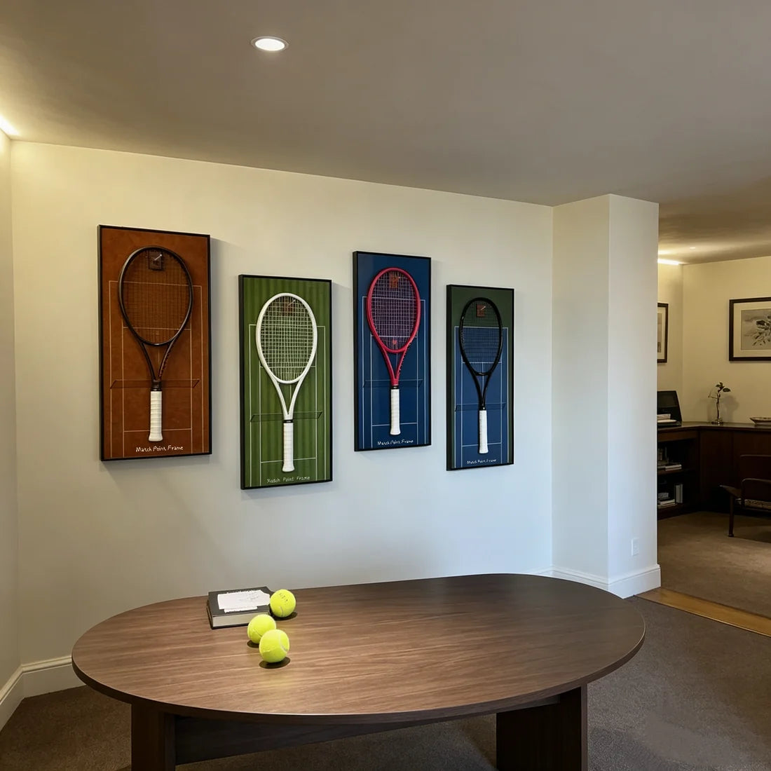 Grand Colors Collection – Tennis Racket Display Frame (Excluding the racket）