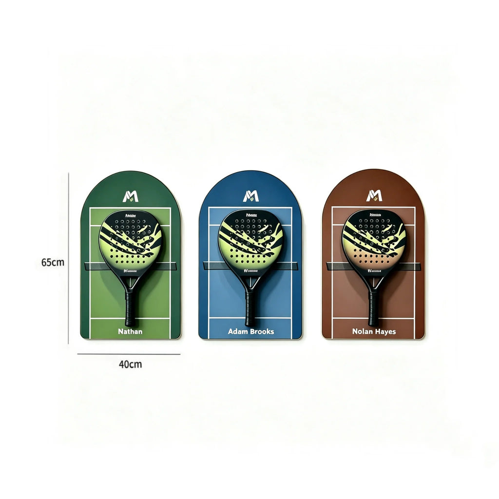 Custom Name Padel Racket Display Frame (Excluding the Racket)