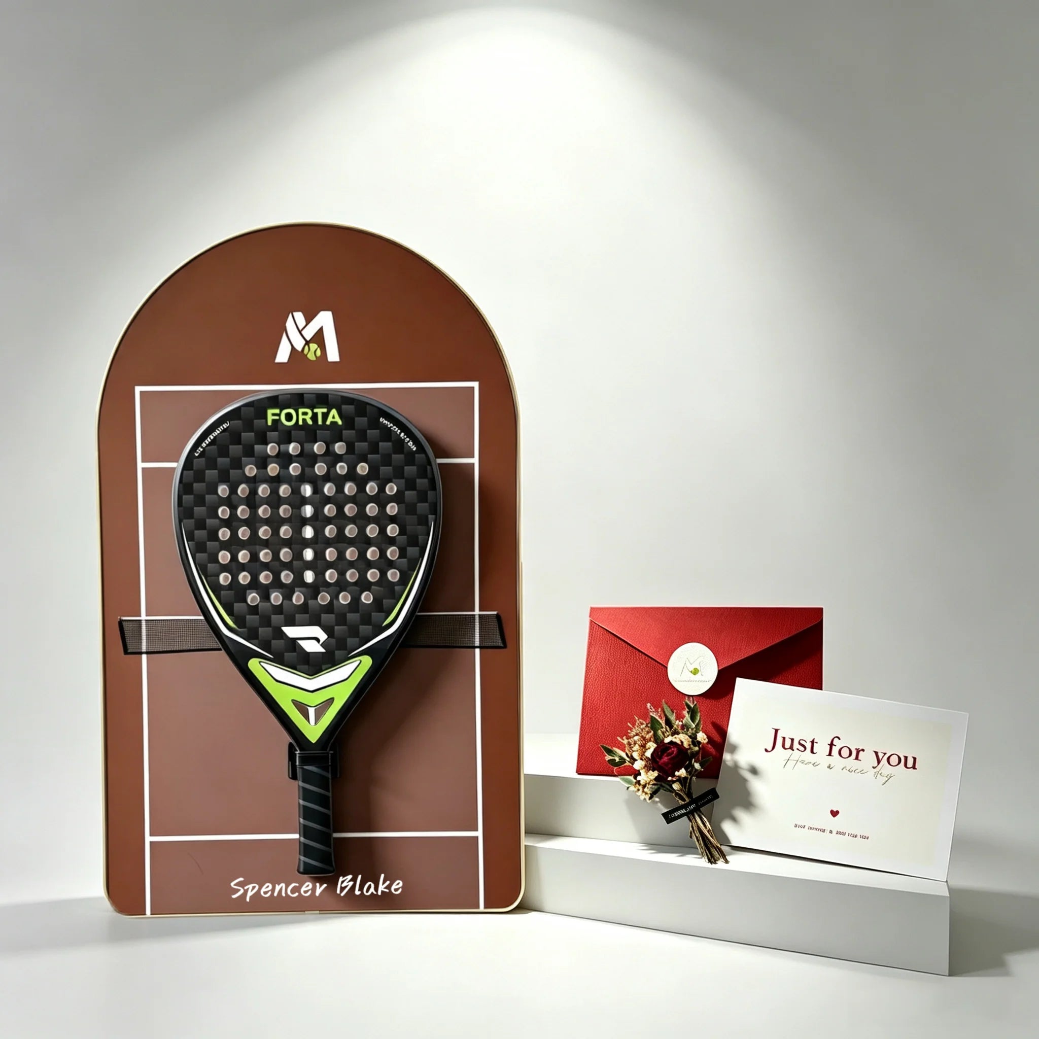 Custom Name Padel Racket Display Frame (Excluding the Racket)