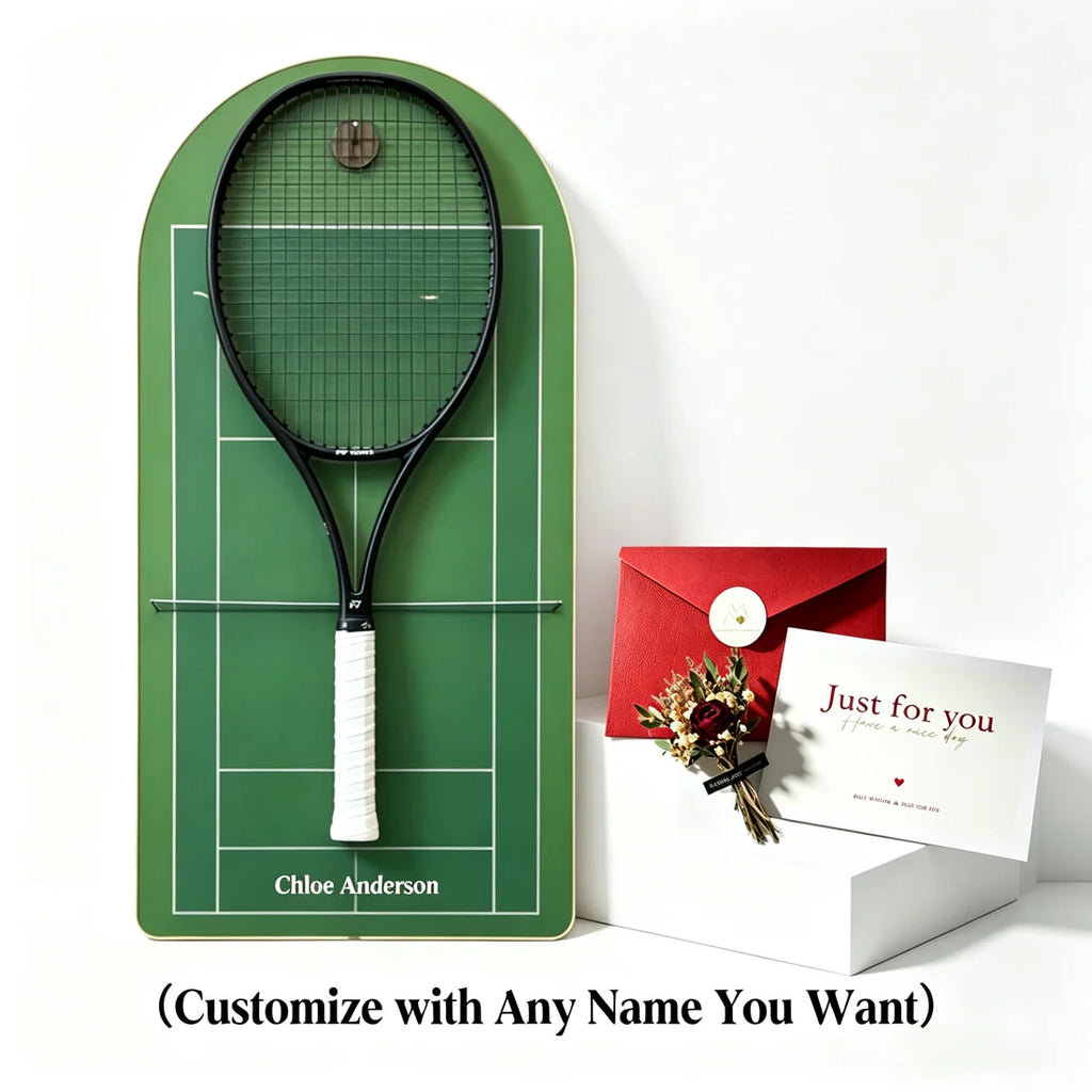 Personalized Tennis Racket Display Frame Name Customize (Excluding the racket)