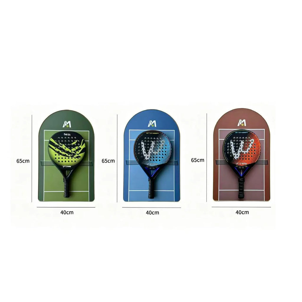 Padel Racket Display Frame Set 3-Pack (Excluding the rackets）