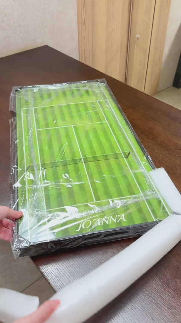Personalized Tennis Racket Display Frame Name Customize (Excluding the racket)